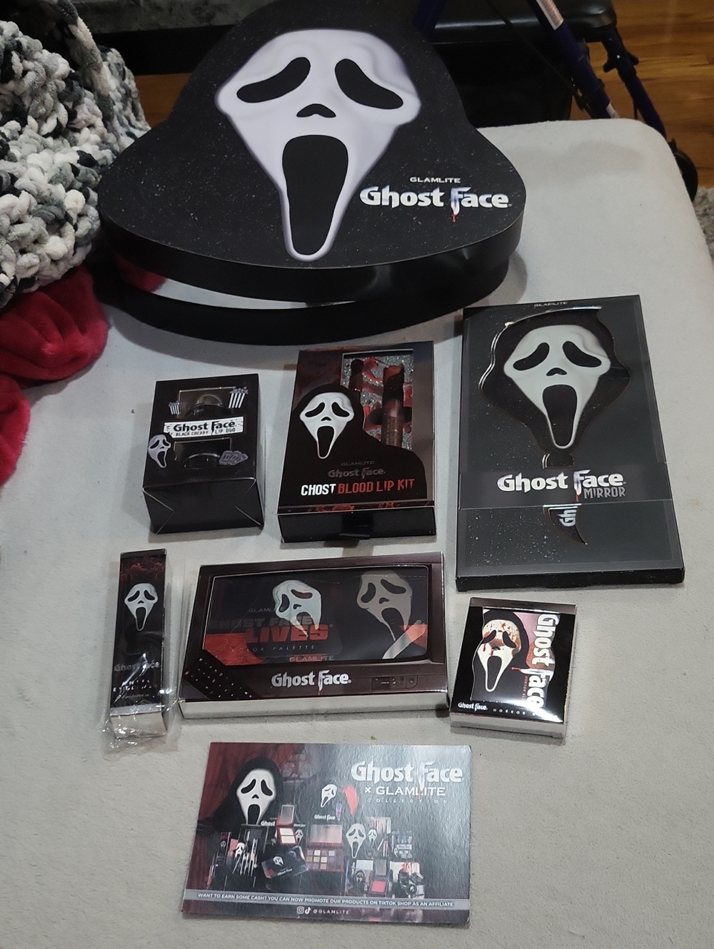 Glamlite x Ghost Face Makeup Set